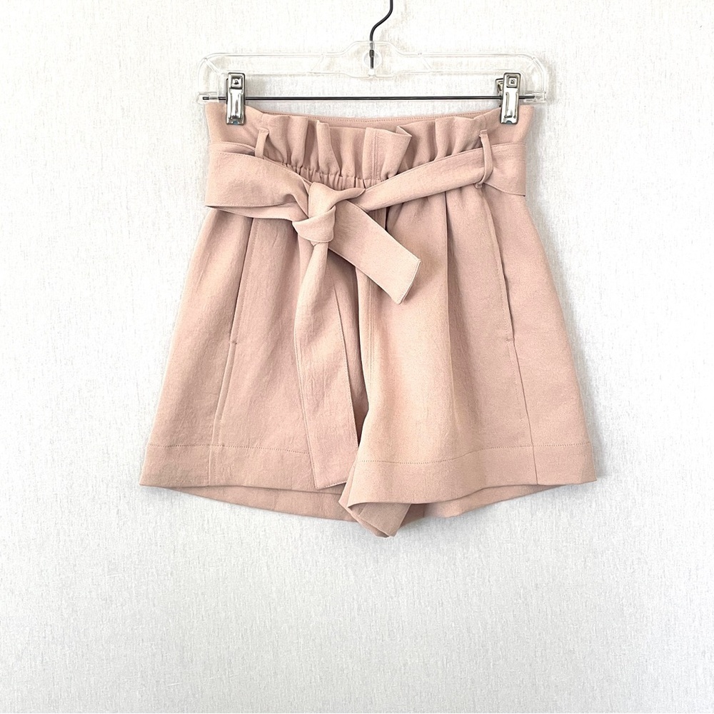 Aritzia Wilfred New Paperbag Short in Dusty Pink